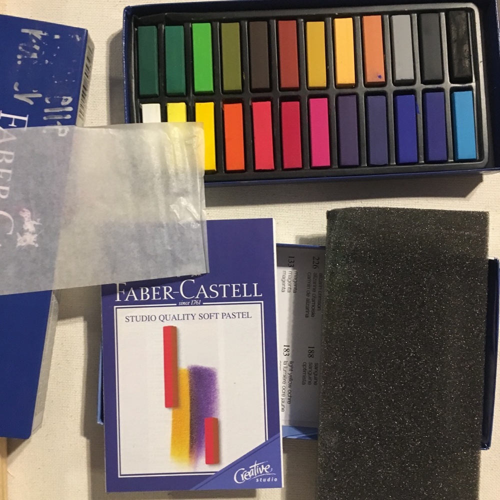 Chalk Pasters Faber Castel